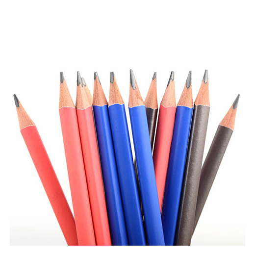 马可(marco)9002-2b-12cb 书写铅笔 多彩三角笔杆(2b)学生考试用笔12